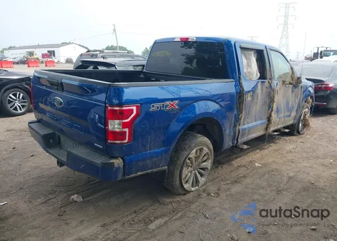 2018 Ford F-150 Xl z USA, uszkodzony, nr VIN 1FTEW1EP6JFC41057